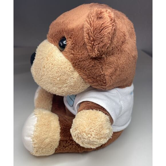 Toon Spencer Nice Guy Teddy Bear Plush 8” Wong Fu Productions Awkward Animals - Picture 2 of 14